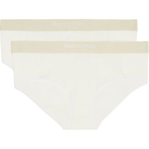 Marc O'Polo Slip 'Iconic Rib'  beige / wit