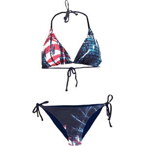 BECO the world of aquasports Bikini 'Sailing'  blauw / donkerblauw / rood / wit