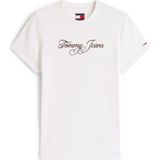 Tommy Jeans - Essential - T-shirt - Zwart/Wit - Slanke Pasvorm