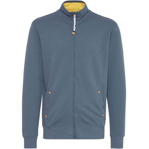 !Solid Sweatvest ' KARIM '  smoky blue