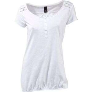 T-shirt - Wit - 100% Katoen - Ronde Hals - Korte Mouwen