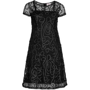 SHEEGO Jurk  zwart
