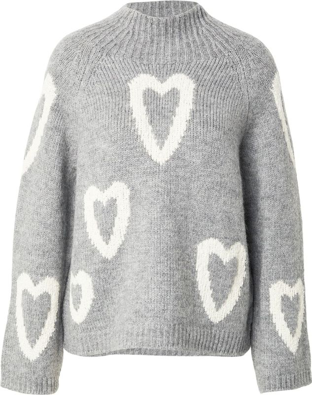 MORE & MORE Trui  beige / grijs