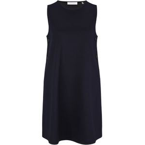 Model - Jerseyjurk - Midnight Blue - Zonder Capuchon - Knoopsluiting