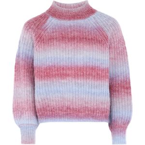 Sidona Trui  lichtblauw / rosa / magenta / wit