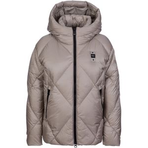 Blauer Winterjas 'Lamartine'  beige