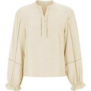 Soft Rebels Blouse 'Edwina'  chamois