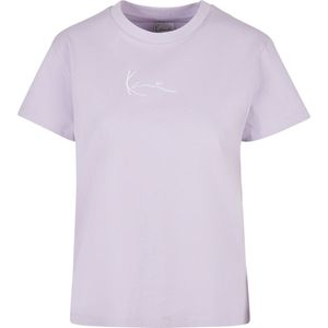 Karl Kani Shirt  pastellila / wit