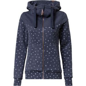 Alife and Kickin Sweatvest 'PalinaAK'  donkerblauw / wit