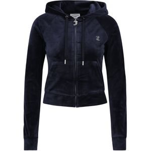 Juicy Couture Tall Sweatvest 'MADISON'  donkerblauw / zilver