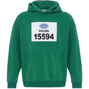 Dandalo Sweatshirt  lichtblauw / donkergroen / zwart / wit