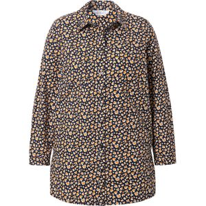 Studio Untold Blouse  beige / oranje / zwart