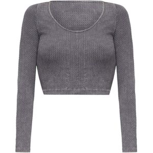 No Matter What Shirt 'Ball'  antraciet