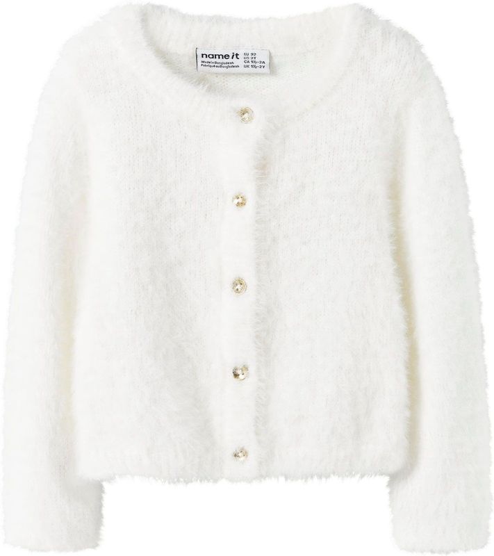 Gebreide Cardigan - Lange Mouwen - Knoopsluiting - Regular Fit