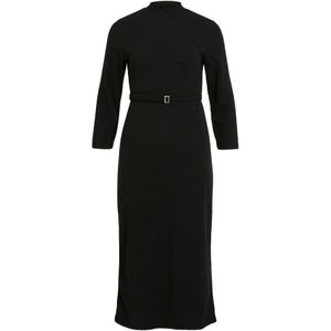 VILA - Jurk - Zwart - 7/8 Lengte - Driekwart Mouw