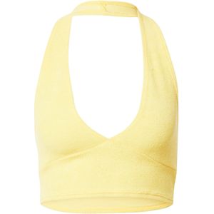 NLY by Nelly Top  pasteelgeel