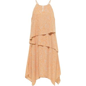 IZIA Zomerjurk  nude / oranje