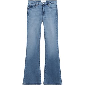 ARMEDANGELS - ANAMAA - Jeans - Blauw Denim - Flared - Mid Waist