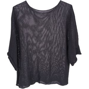 Seasons of April Trui 'Fleur'  zwart