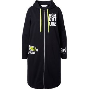 Angel of Style Sweatvest  olijfgroen / zwart / wit