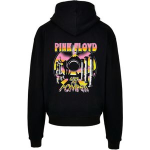 F4NT4STIC Sweatshirt 'Pink Floyd Live At Pompeii Volcano'  geel / pink / zwart / wit