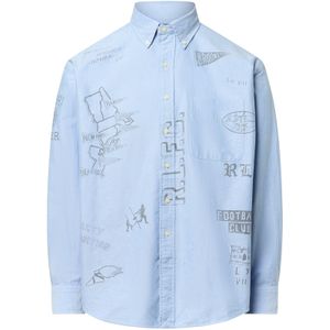 Polo Ralph Lauren Overhemd  lichtblauw / grijs