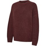 Vero Moda - VMMBOOM - Trui - Roestbruin - Lange Mouw