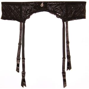 LASCANA Jarretels  zwart