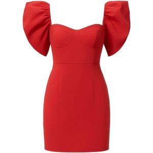 WOMAN VISION Jurk  bloedrood