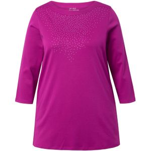 Ulla Popken Shirt  donkerroze