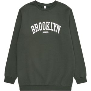 ABOUT YOU Sweatshirt 'Lucky'  donkergroen