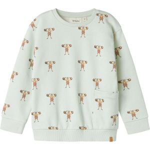 Sweatshirt - Loose Fit - Zacht - Lange Mouwen - Ronde Hals - All-over Print