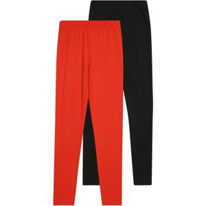 Urban Classics Leggings  vuurrood / zwart