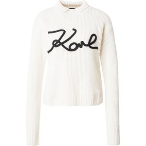 Karl Lagerfeld Trui  zwart / wolwit