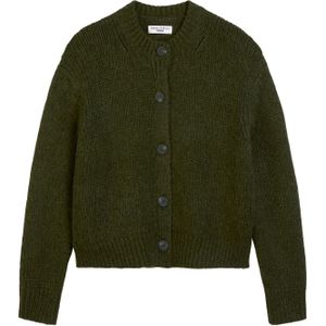 Marc O'Polo DENIM Gebreid vest  donkergroen