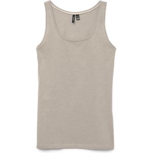 Vero Moda - VMLULU LONG TANK TOP JRS GA NOOS - Tanktop - Chateau gray