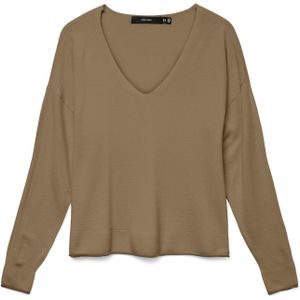 VERO MODA Trui 'VMBreeze'  kaki