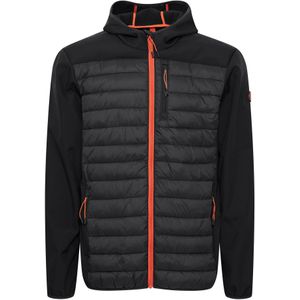 FQ1924 Functionele jas 'Jonne'  oranje / zwart