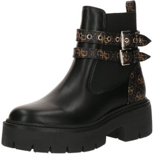 GUESS Chelsea boots 'SADRINO'  lichtbruin / zwart