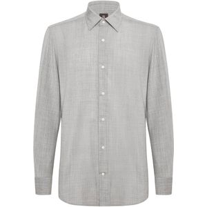 Boggi Milano Overhemd  lichtgrijs