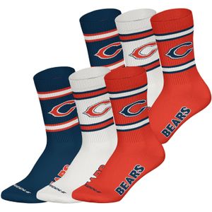 Huddle Sokken 'Chicago Bears'  rood / wit