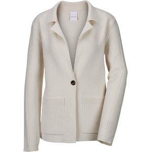 MADELEINE Gebreid vest  wolwit