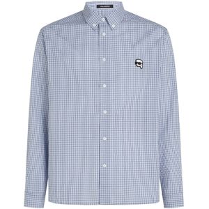 Karl Lagerfeld Overhemd  blauw / lichtblauw
