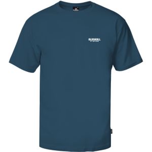 Oldskull Shirt  petrol / wit
