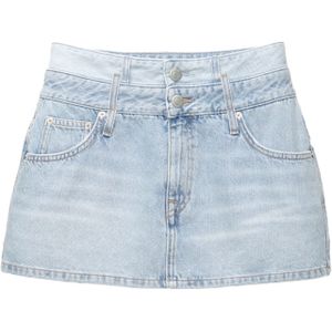 Pull&Bear Rok  blauw denim