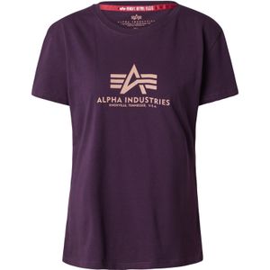 Alpha Industries - New Basic T Wmn - T-shirt - Wit - Katoen
