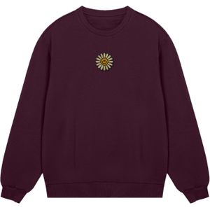 F4NT4STIC Sweatshirt 'Happy Flower'  geel / cyclaam