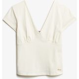 Superdry - Cap Corset - T-shirt - Met Korte Mouwen