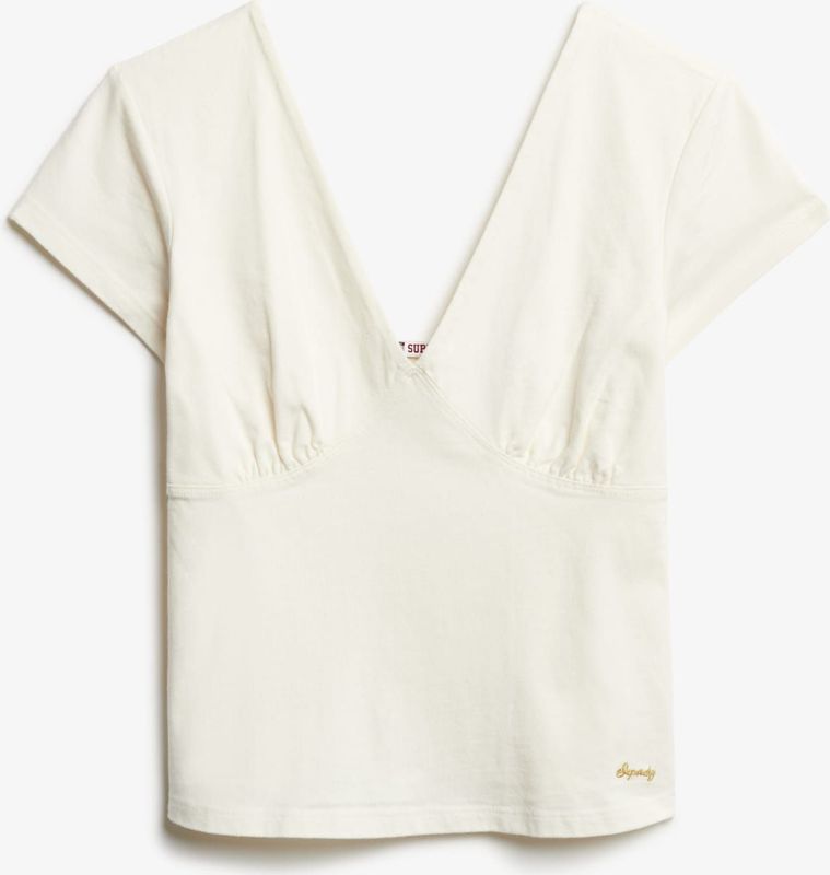 Superdry - Cap Corset - T-shirt - Met Korte Mouwen