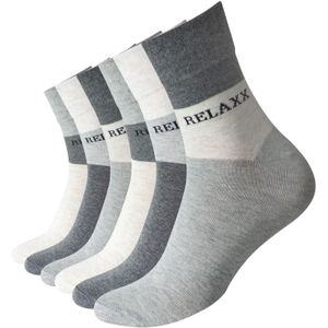 Cotton Prime Sokken  grijs / lichtgrijs / donkergrijs / zwart